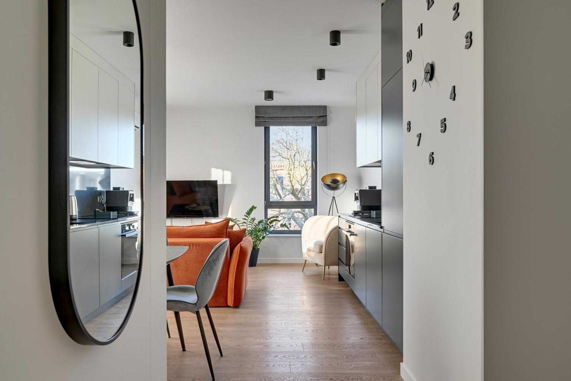 Scala 60K City Center Apartments With Parking By Lion Apartments 그단스크 외부 사진