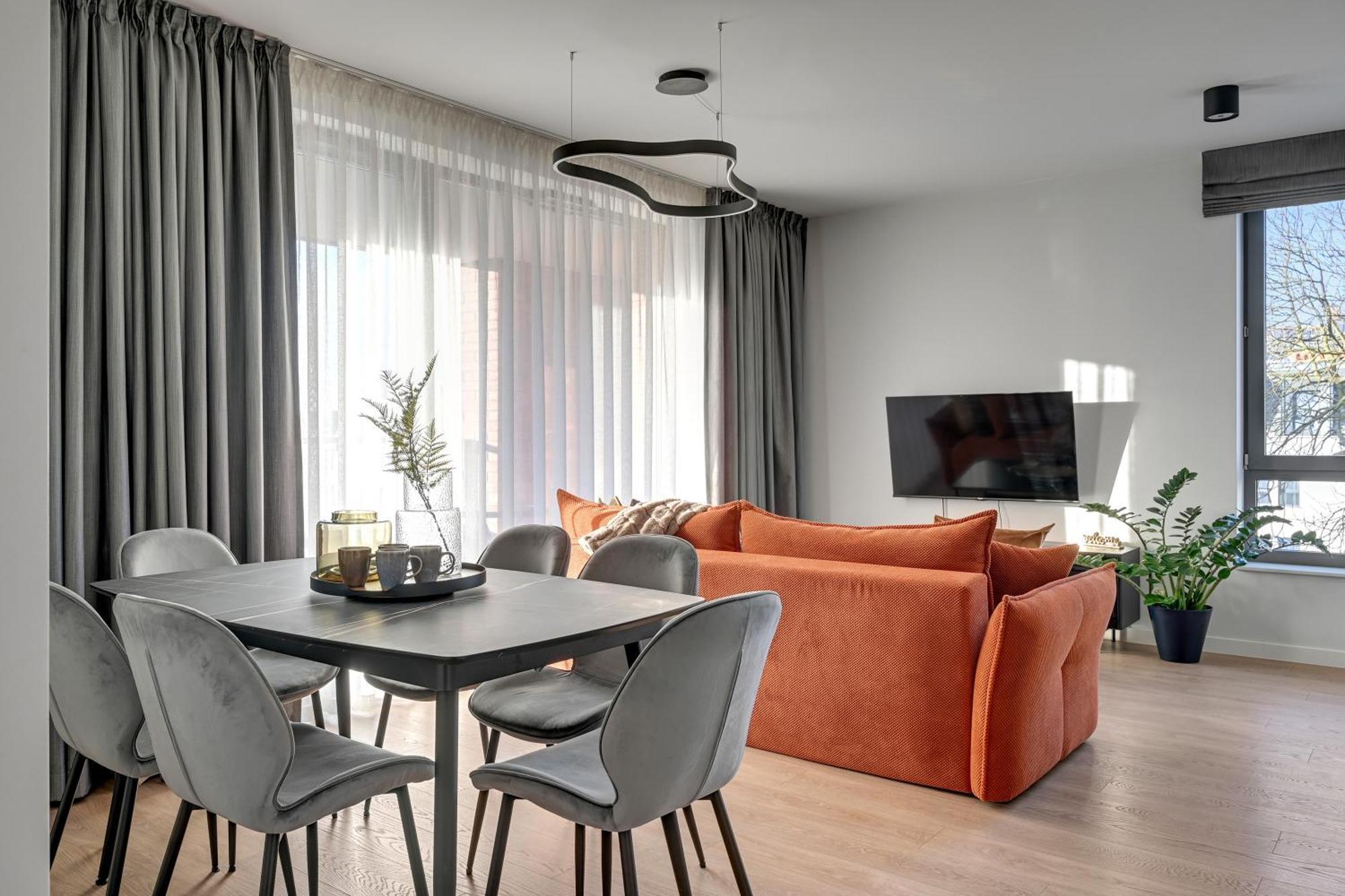 Scala 60K City Center Apartments With Parking By Lion Apartments 그단스크 외부 사진