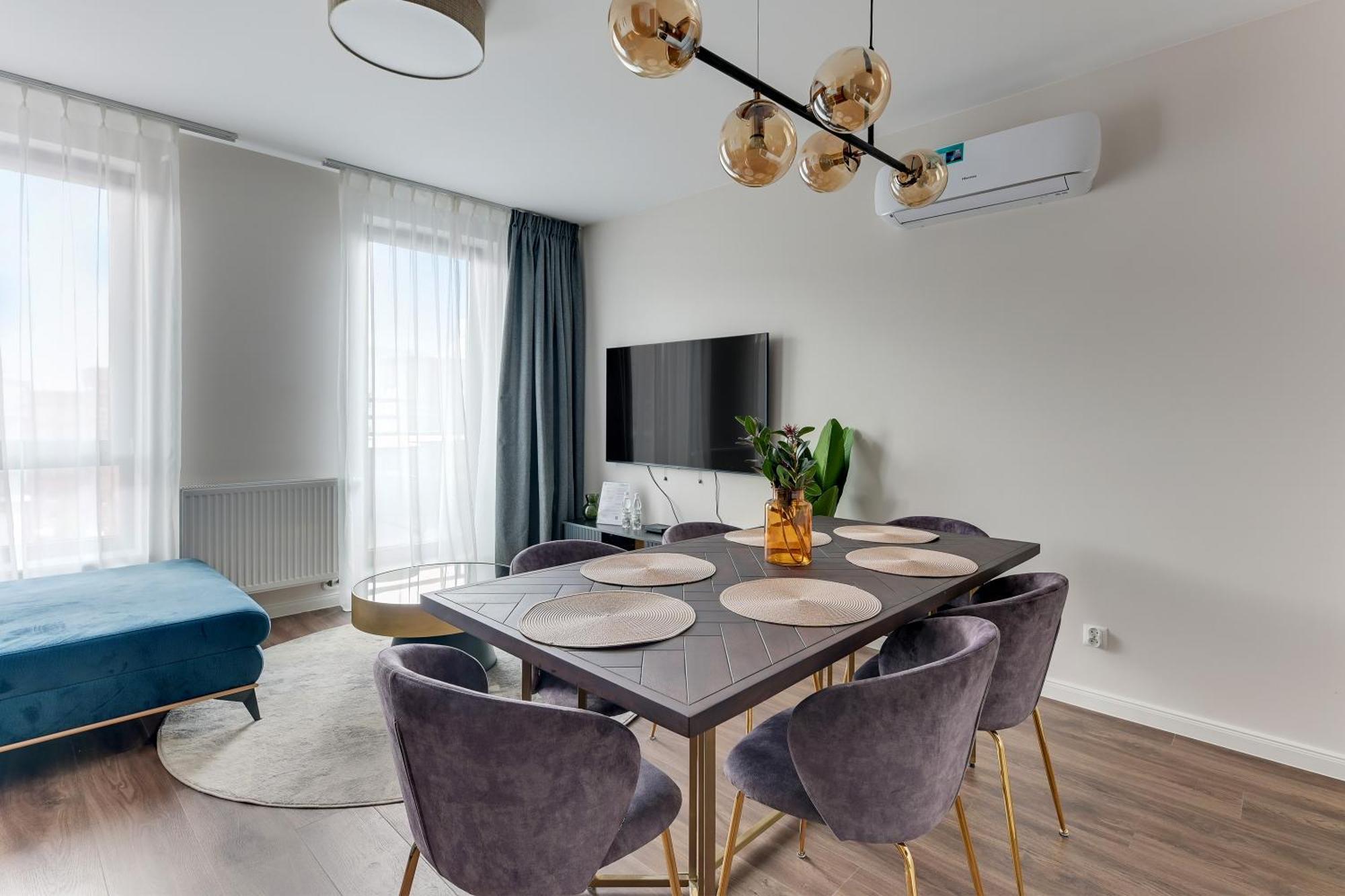 Scala 60K City Center Apartments With Parking By Lion Apartments 그단스크 외부 사진
